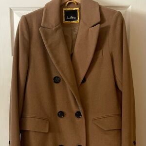 Sam Edelman camel wool trench coat